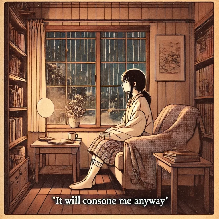 It Will Console Me Anyway