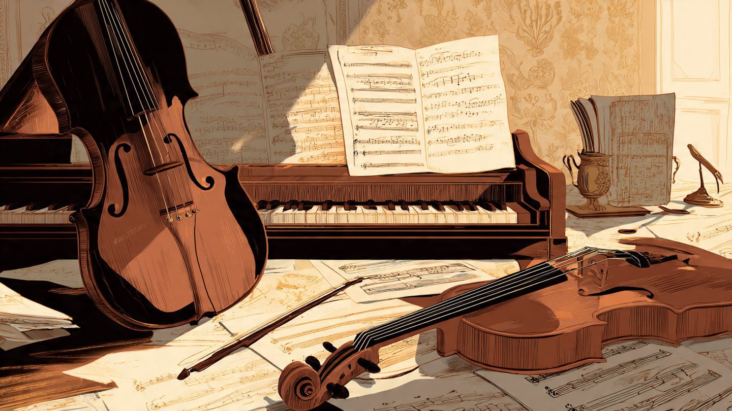 Artwork de Musique du jour : Concerto for violin and orchestra No. 2 in D major