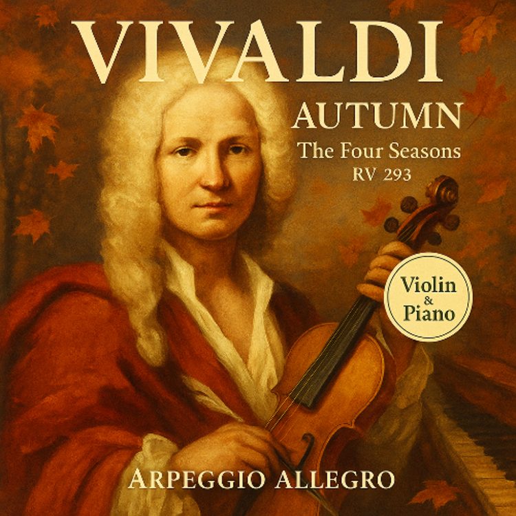 Autumn – The Four Seasons by Antonio Vivaldi | Arranged for Violin and Piano - Arpeggio Allegro