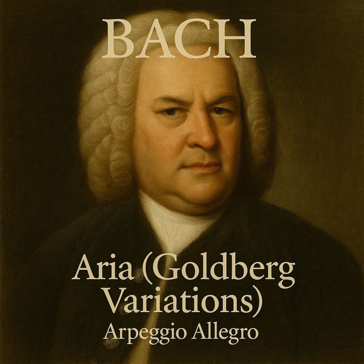 Bach - Aria (Goldberg Variations - Arpeggio Allegro