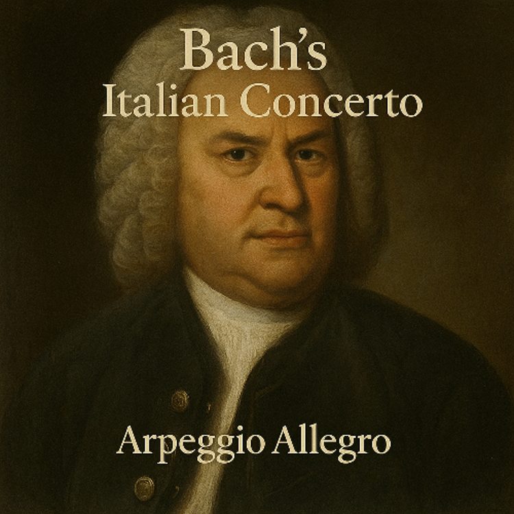 Bach, JS - Italian Concerto Presto - Arpeggio Allegro