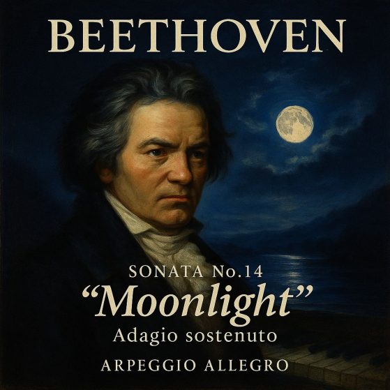 Beethoven Sonata No. 14 C# minor (Moonlight) Adagio sostenuto - Arpeggio Allegro