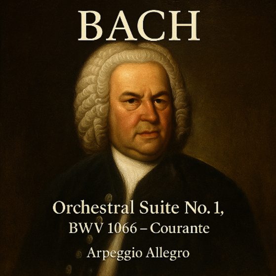 Johann Sebastian Bach – Orchestral Suite No.1, BWV 1066 - Courante - Arpeggio Allegro