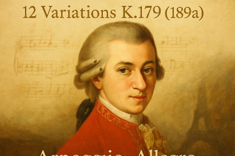 Mozart - 12 Variations K.179 (189a - Arpeggio Allegro