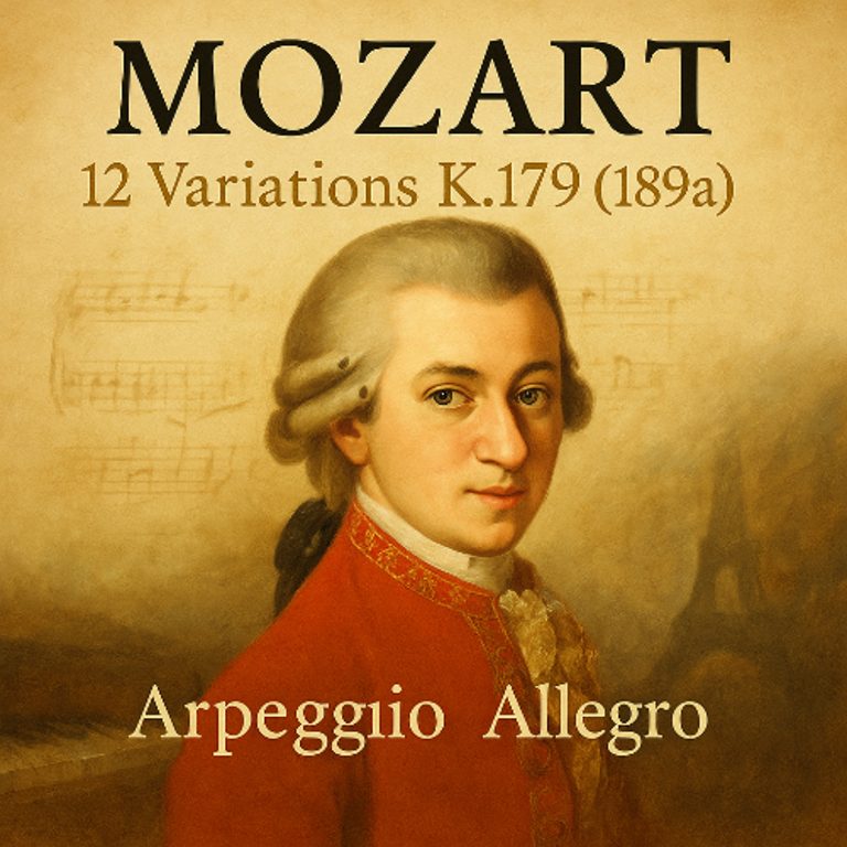 Mozart – 12 Variations K.179 (189a