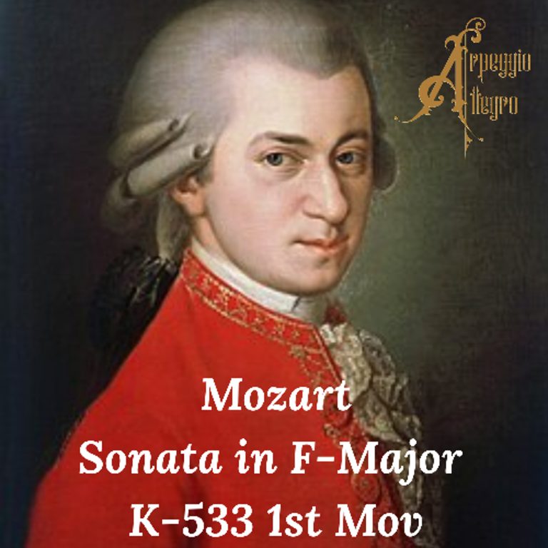 Mozart – Sonata in F-Major K-533 1st Mov