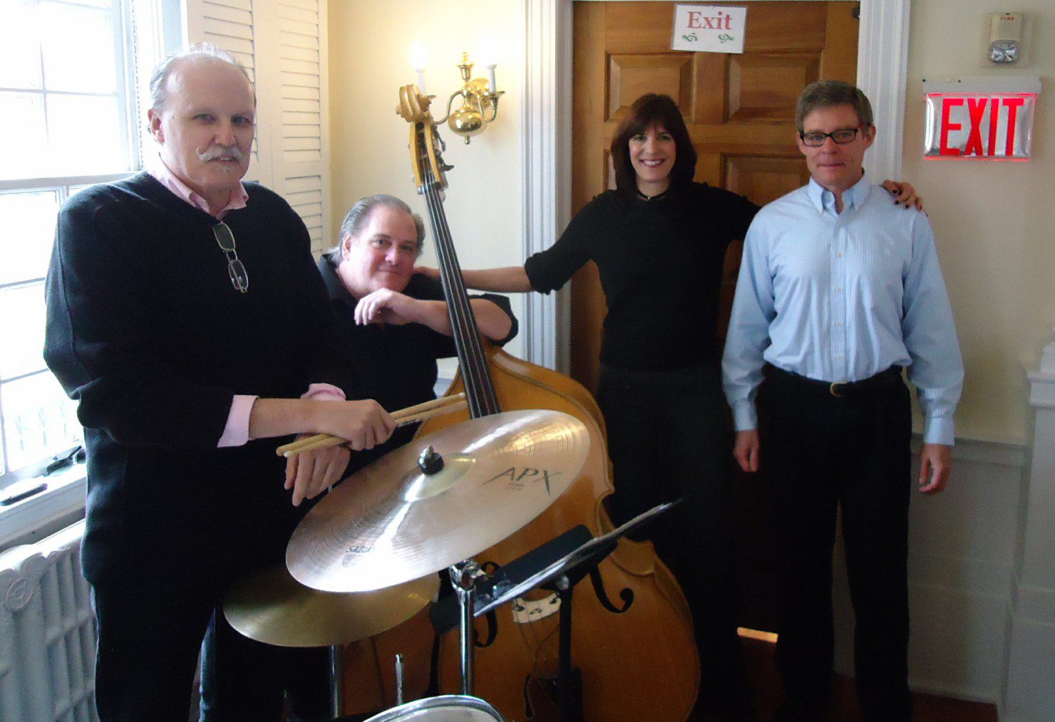Orchestre de jazz illustrant Aggravating Papa, musique jazz libre de droit